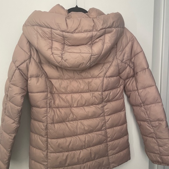 Point Zero Mid-Length Pink Puffer Coat Size S - Picture 2 of 8